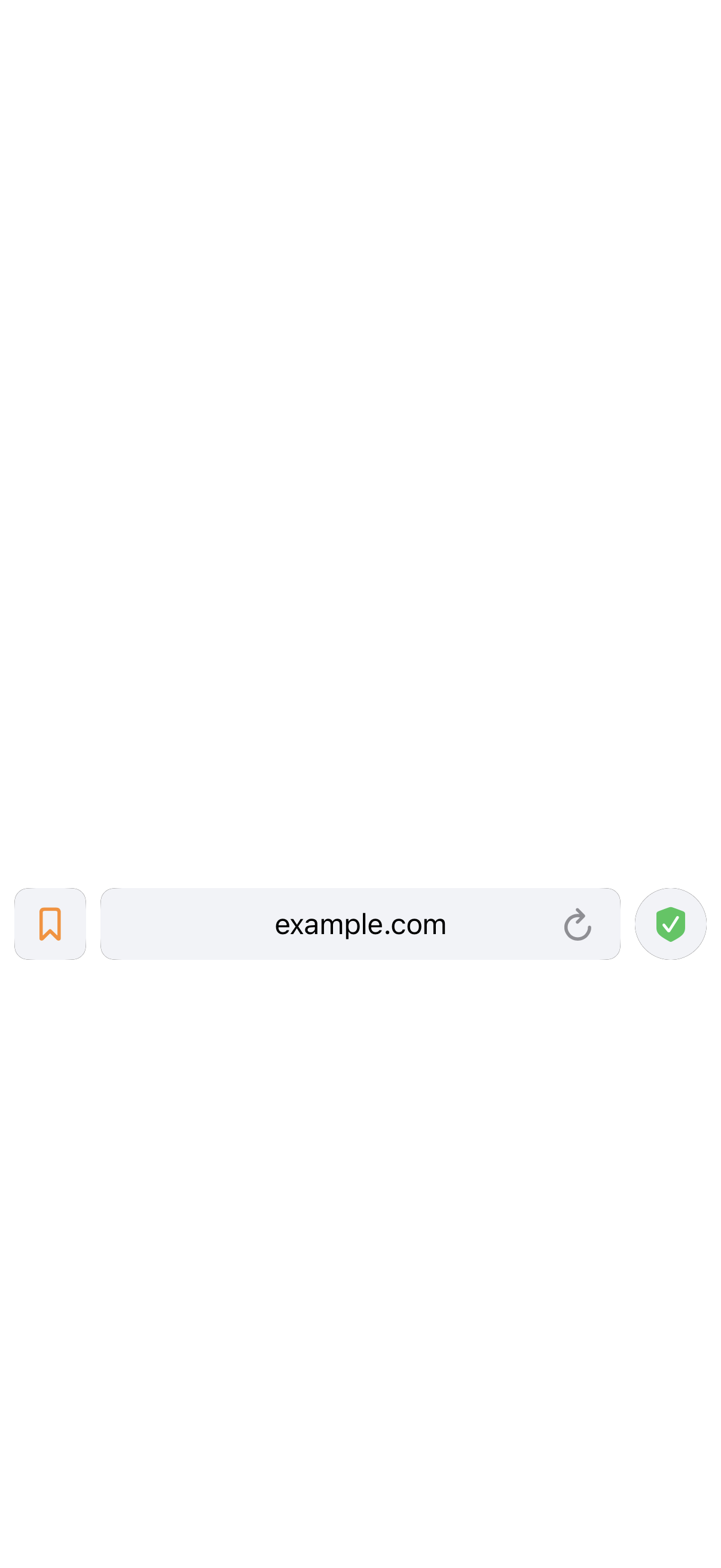 サイドショートカット設定後のブラウザ画面